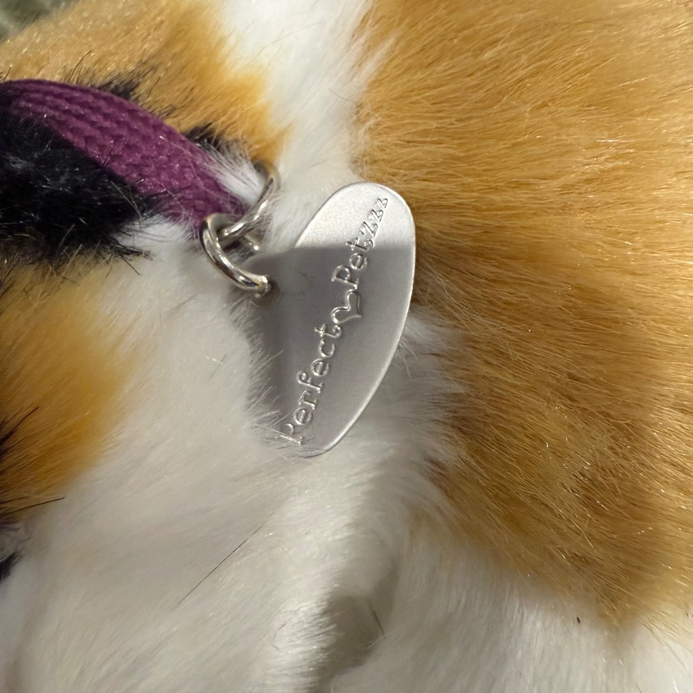Perfect Petzzz Calico Cat Interactive Breathing Sleeping Kitty w/ Bed - Picture 5 of 8